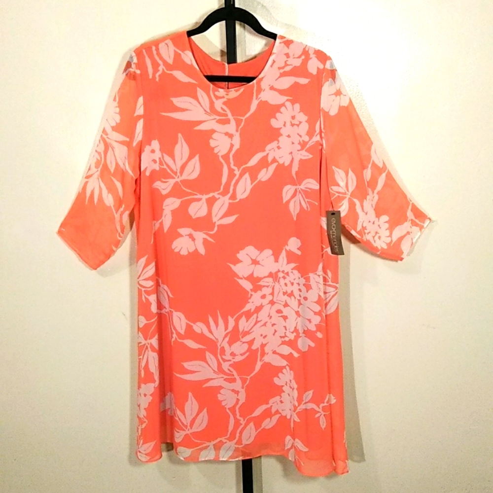 EVA•MENDES VINE PRINT DRESS